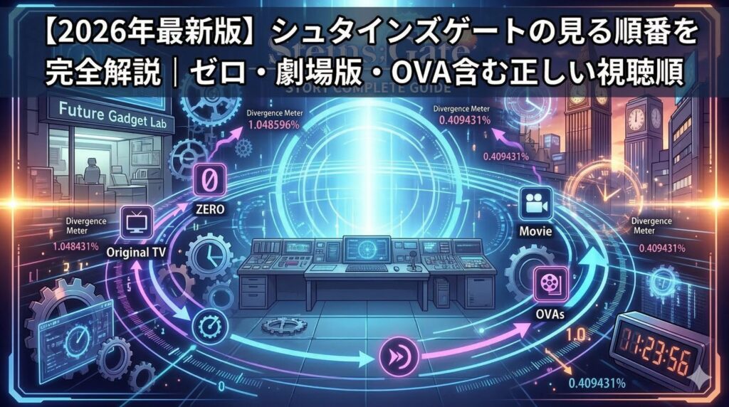 シュタインズ・ゲート　アイキャッチ