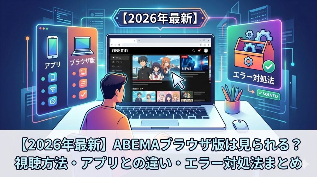 abema ブラウザ版