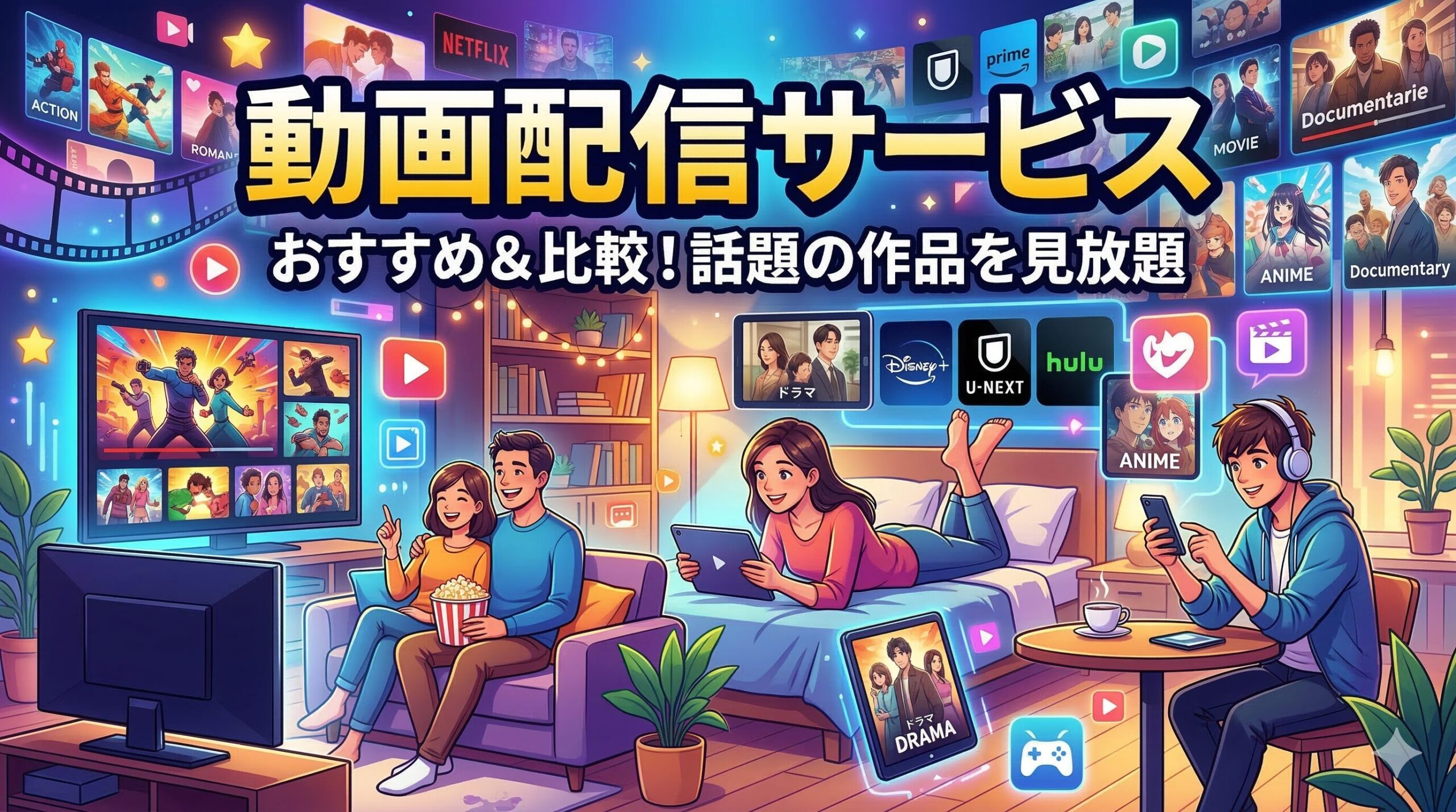 動画配信サービス　アイキャッチ