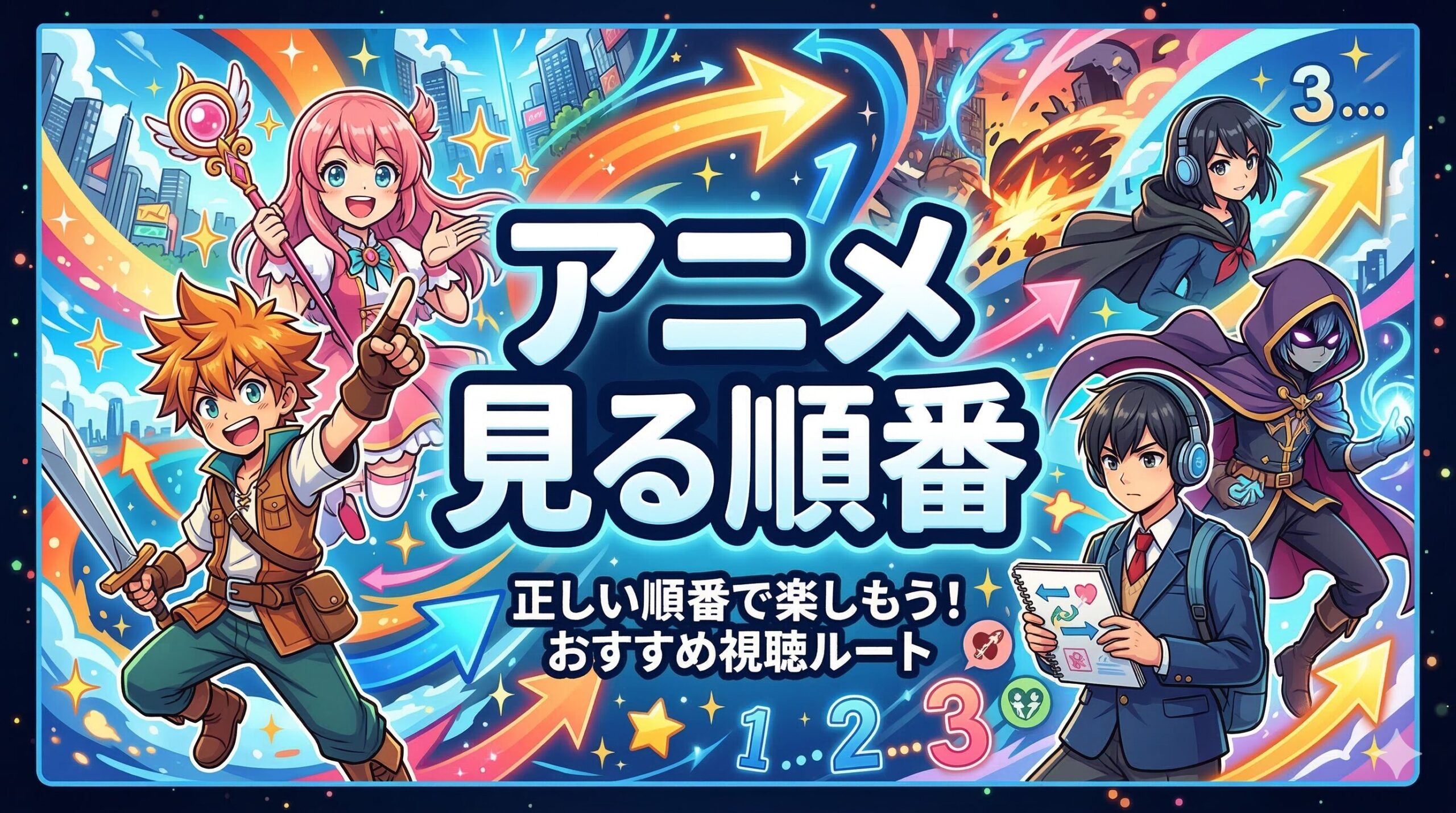 アニメ　見る順番　アイキャッチ