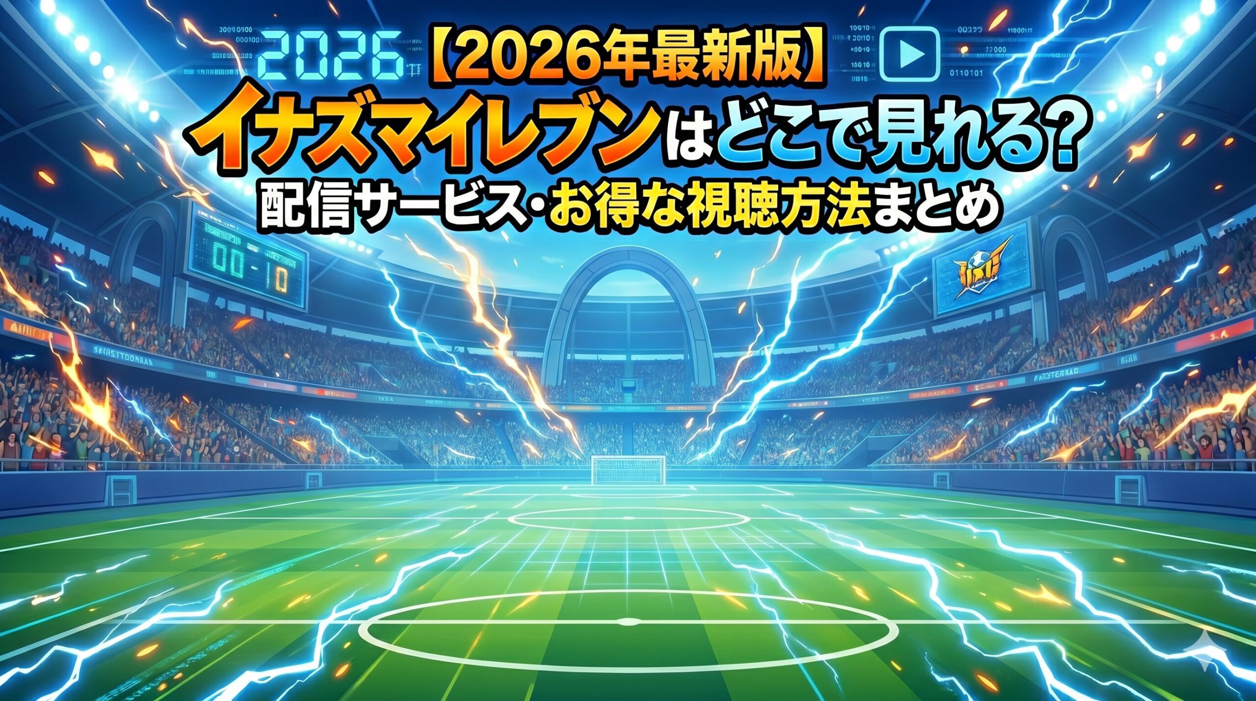 イナズマイレブン　どこで見れる　アイキャッチ