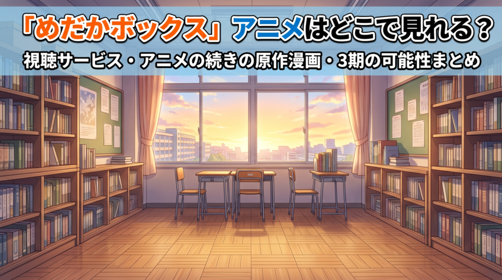 めだかボックス　アニメ　アイキャッチ