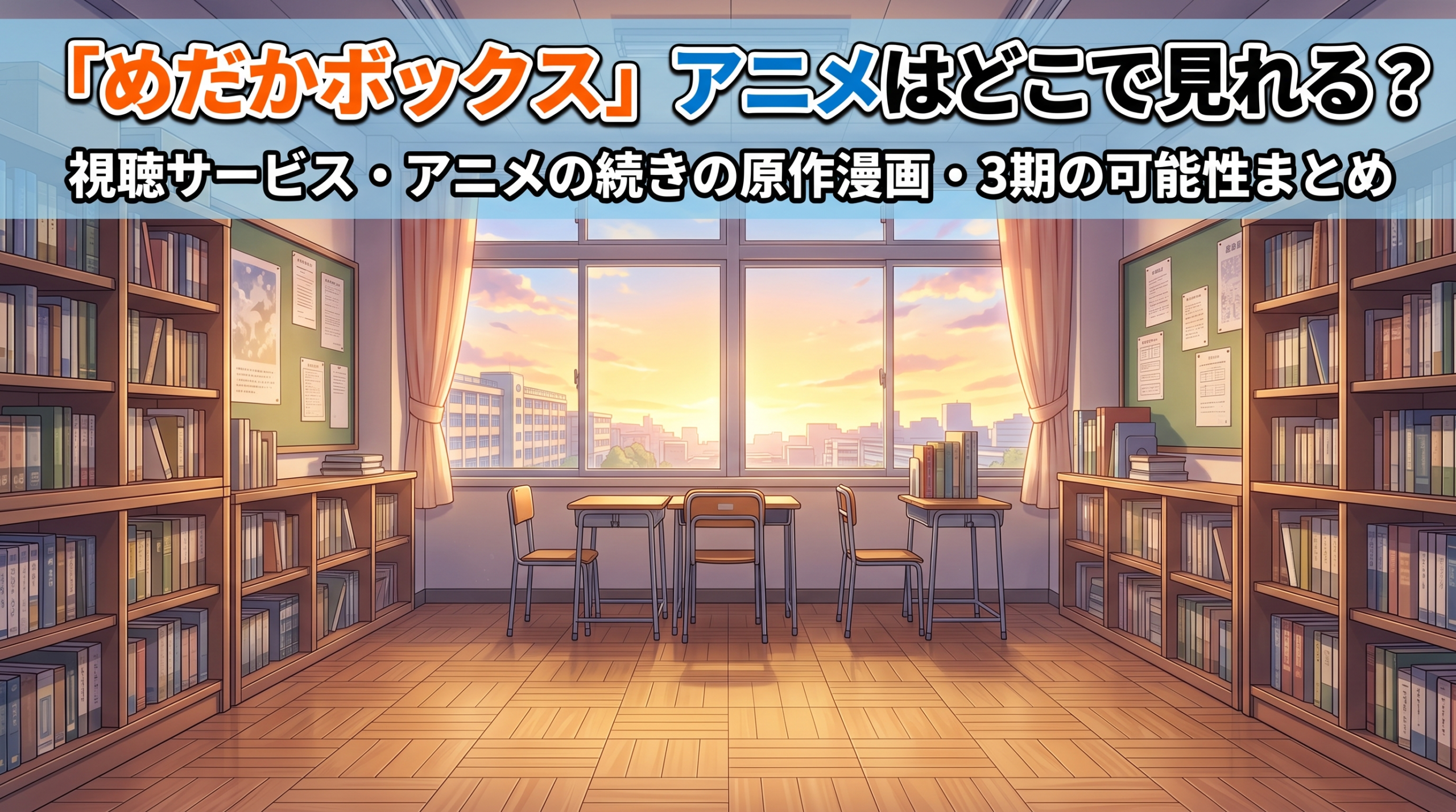 めだかボックス アニメ アイキャッチ
